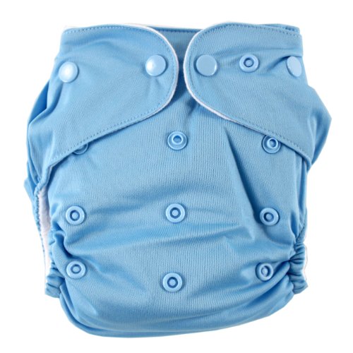 Luvable Friends All-in-One Reusable Diaper, Blue