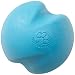 West Paw Zogoflex Jive Durable Nearly Indestructible Dog Ball Chew-Fetch-Play Dog Toy, 100% Guaranteed Tough, It Floats!, Made in USA, Small 2.6-Inch, Aqua