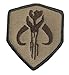 Antrix 5 Pieces Movie Skull Mercenary Shield Badge Emblem Patch Military Patch Hook & Loop Tactical Shield Patch Set