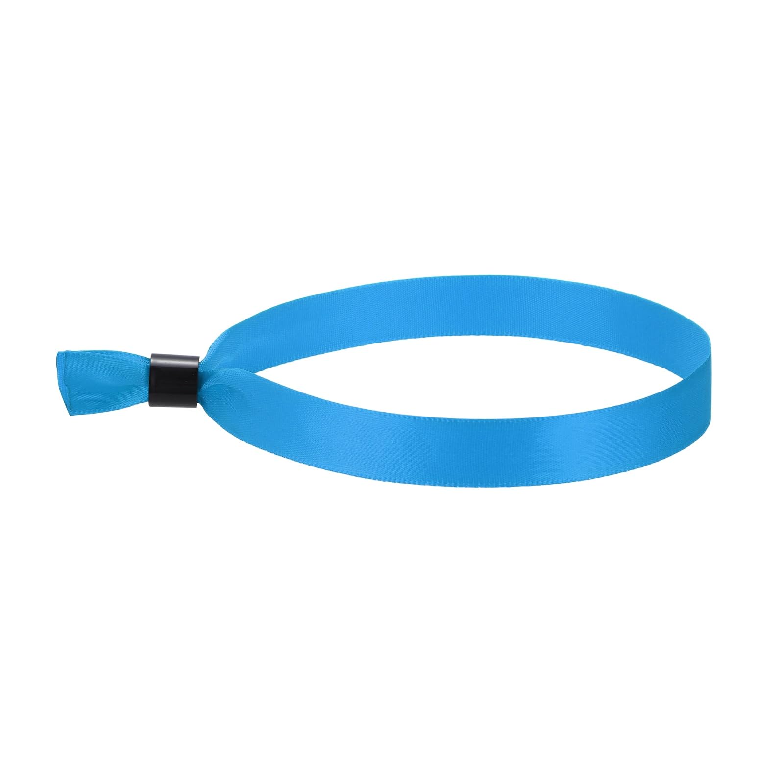 sourcing map 30 Pcs Cloth Event Wristband 13.8"x0.6" Colored Wristbands for Events Lightweight Concert Club Entrance Wrist Strap Party Entry, Blue