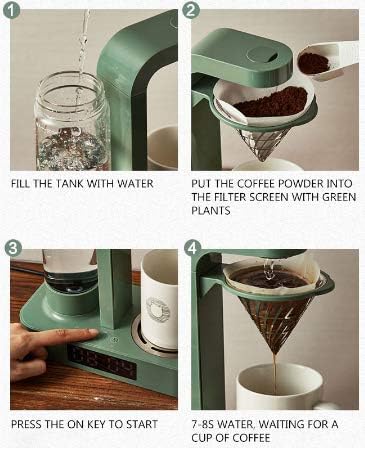 Drip coffee pot and teapot dual-use coffee maker