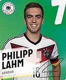 REWE DFB WM 2014 Philipp Lahm Nr. 7/34 Sammelkarte Sticker