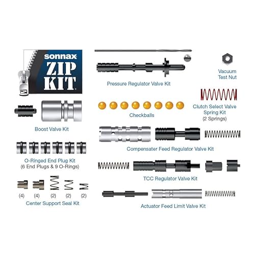 Transmaxx Sonnax Zip Kit If Early First Design Valve Body Plate 24246916 is