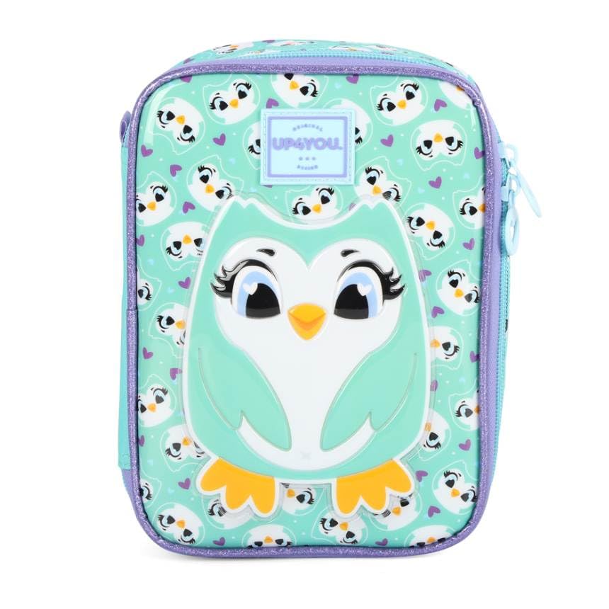 Estojo Escolar 100 Pens Bichinhos Up4You by Luxcel Ref 41144 (VERDE)