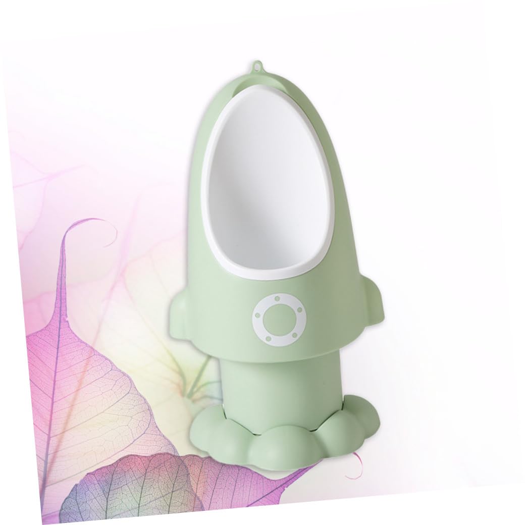 Verstellbares Kinder Urinal für Jungen, Grünes Pp Töpfchen | Töpfchentraining, Leicht zu Montieren und Reinigen, Cartoon Design für Kleinkinder