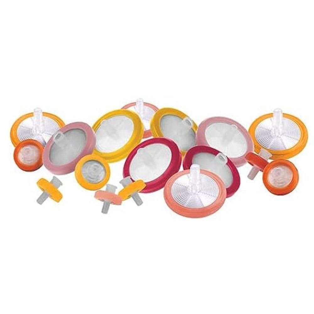 Kinesis KX - Filtro per siringa, nylon, diametro 13 mm, 0,22 µm, 100/pk