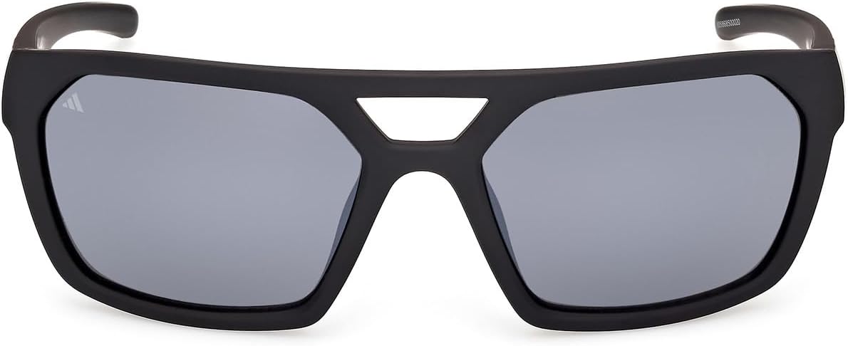 Adidas Men's Sunglasses, Matte black/Smoke mirror