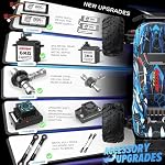 Hosim 1:10 Brushless RC Cars 68+ KM/H for Adults, High Speed 4X4 Off Road Remote Control Cars Large Fast RC Buggy, All Terrains Waterproof RC Monster Trucks Toy Gift