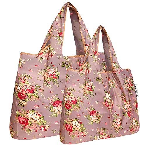 Image of allydrew Large Foldable Tote Nylon Reusable Grocery Bag