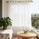 🪶【Leggero E Etereo】Le tende in voile sono come veli leggeri, sospesi delicatamente davanti alla finestra. Quando la brezza le accarezza, le loro silhouette danzanti sembrano l'acqua poetica, creando un'atmosfera sognante nella stanza.