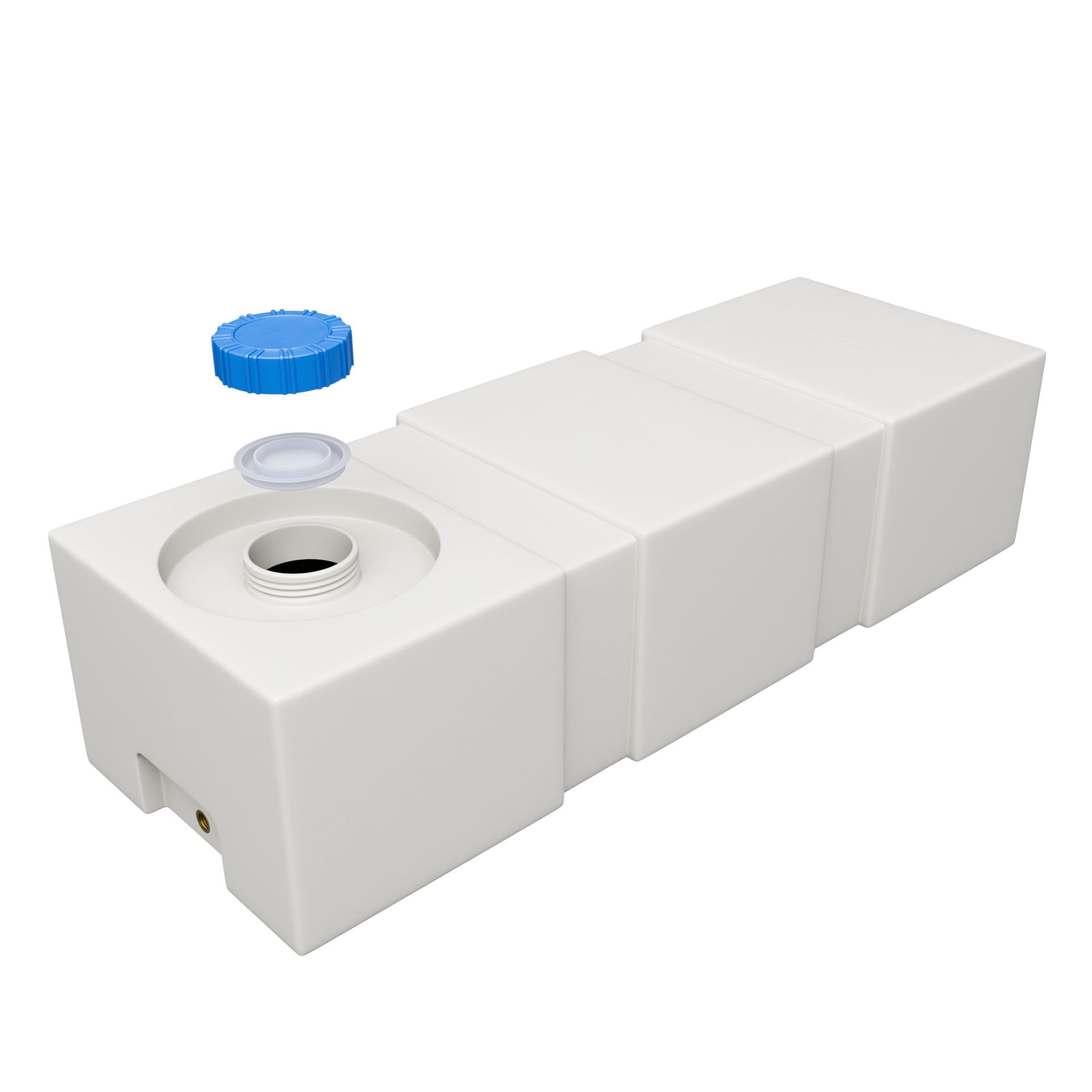 Varile Depósito de agua potable Neo de 120 l, resistente al transporte, apto para alimentos, para barcos, caravanas, remolques
