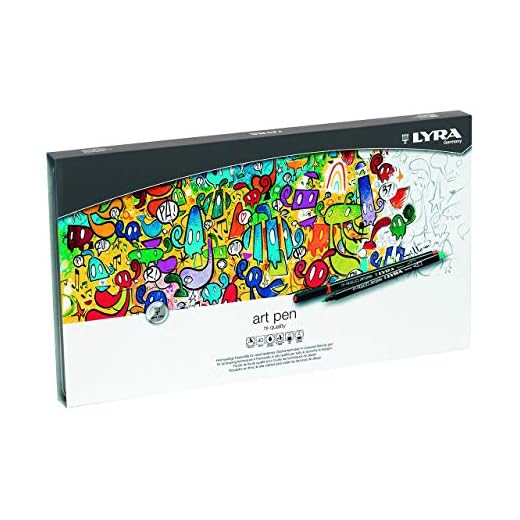 Lyra Hi-Quality Art Pen Estuche Metal 40 Uds.
