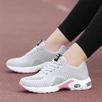Zapatos Deporte Mujer Zapatillas Deportivas Correr Gimnasio Casual Zapatos para Caminar Mesh Running Transpirable Aumentar Más Altos Sneakers6