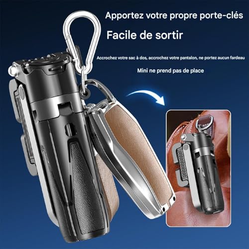 Trípode para de Selfie – Soporte de trípode para teléfono Compacto | Soporte para teléfono Giratorio 360°, Accesorio de Fotos y Video móvil - imagen 7