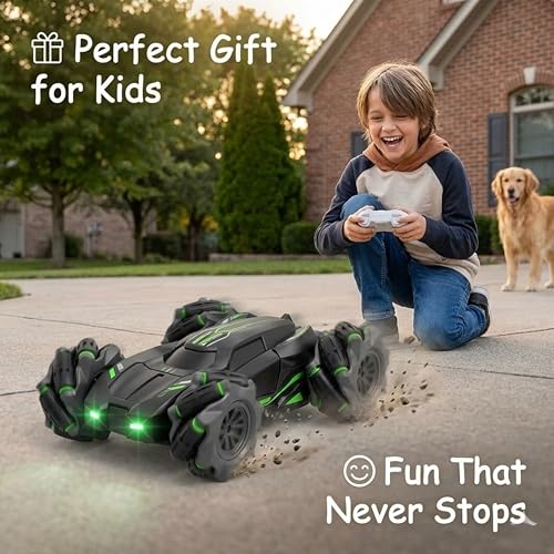 Image of rc car 4x4 Remote Control Extreme Drift Stunt Car for Boys & Girls | 360 Degree Drift, Remote Control car Toy High Speed rc Drifting car Toys for Boys 7-14 Years Birthday Gift Under 1000