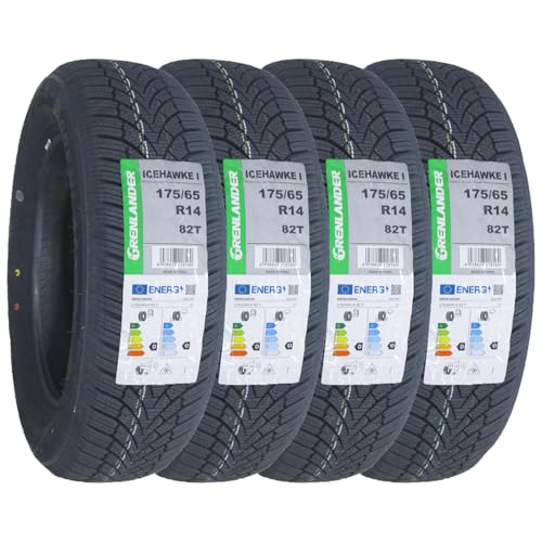 GRENLANDER(�O���������_�[) �X�^�b�h���X�^�C�� ICEHAWKE 1 175/65R14 82T 4�{�Z�b�g