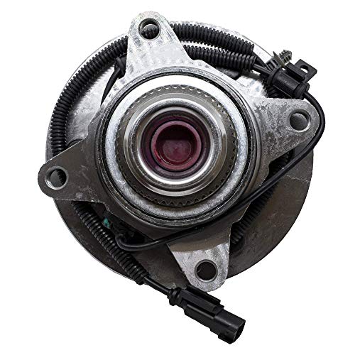Longgo 515142 Front Wheel Bearing Hub Assembly 4X4 4Wd Replacement Parts For 2011-2014 Expedition | 2011-2014 F-150 | 2011-2014 Navigator | 6 Lug W/Abs #TOP2