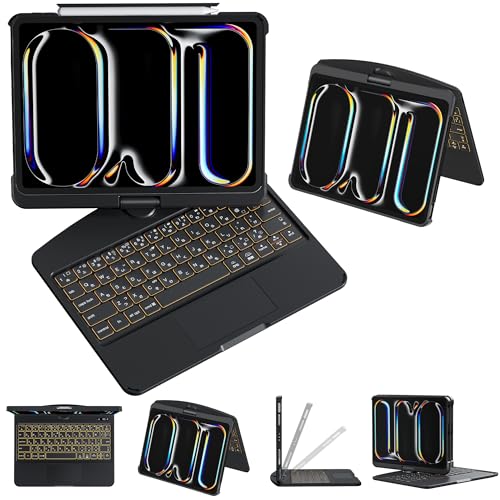 【美品】iPad Air 5 Wi-Fiモデル＋ケース＋キーボードフルセット Amazon.co.jp: Sencela iPad用キーボード付きケース iPad Air 11インチ