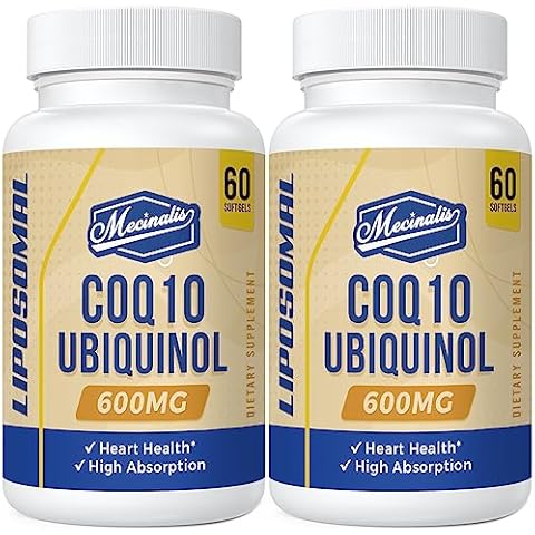 Mecinalis Liposomal CoQ10 600mg Cover