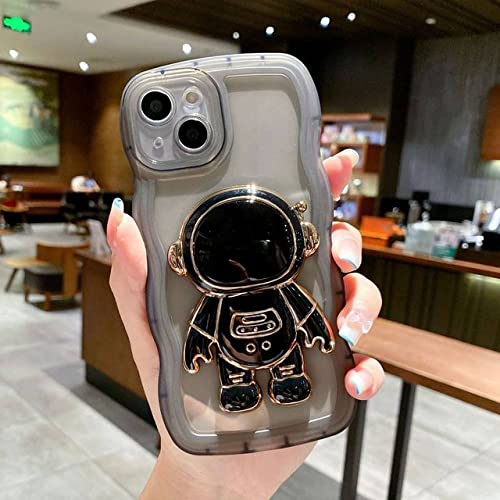 Coque iPhone 13 Pro Max design astronaute 3D et bords ondulés souples