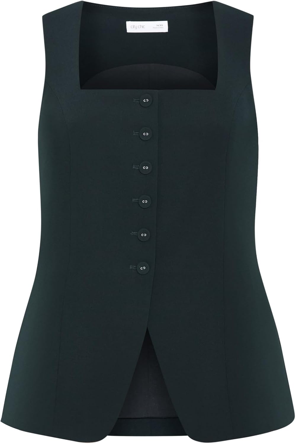 City Chic Plus Size Vest - Abbie
