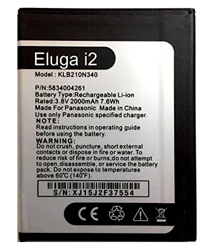 Charging Panasonic Eluga L2 Battery Panasonic Eluga I2 Battery