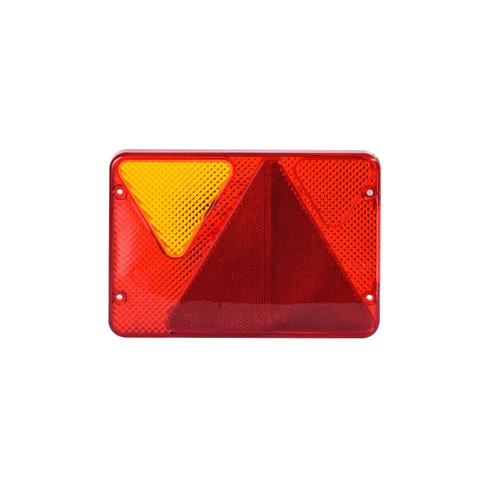 MECA24 2 Cabochons Feu 6 Fonctions AJBA RL 80 Gauche et Droit 6 Fonctions - Position, Stop, éclairage Plaque, Anti Brouillard