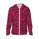 Protection solaire : ce sweat à capuche 100 % polyester pour femme et homme, avec un tissu léger et respirant. Cette veste pour homme et femme assure un toucher doux, une protection contre le vent, une protection solaire et est super facile à ranger