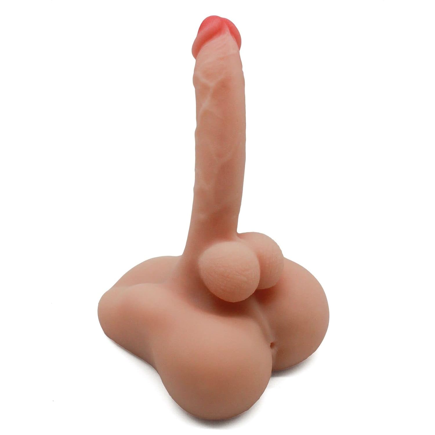 Female Masturbator Love Doll Male Torso Penis and Anal Doll Realistic Dildo with Dual Channel and Flesh Surface