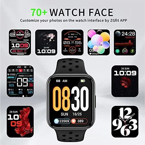 Wafa Fitness Tracker With Heart Rate Blood Pressure Monitor, Waterproof Sports Smart Watch, Bluebooth Smart Bracelet, Sleep Sports Data Monitor Activity Tracking Pedometer Watch For Kids Women And Man #TOP4
