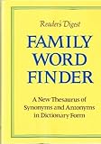 Reader's Digest Family Word Finder