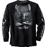 Legendary Whitetails Men's Daydream Trophy Long Sleeve T-Shirt Black Medium