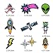 35 PCS Iron on Patches Solar System Appliques Stickers Woohome Embroidered Space Planets Patches Applique Kit for Clothing, Jackets, Backpacks, Jeans