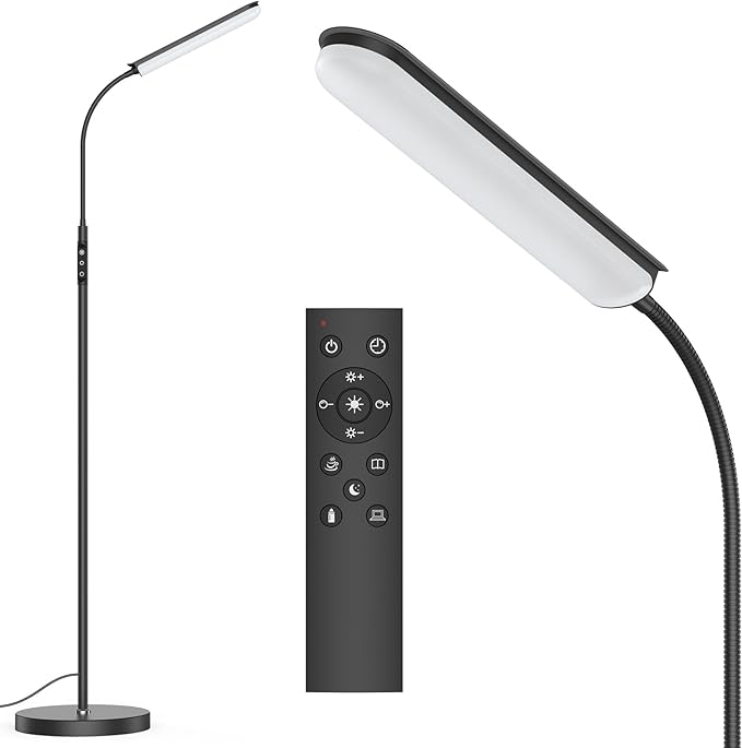 ANTENLICHT ANTENLICHT Vloerlamp, dimbaar, 15 W, zwart