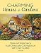 Charming Houses & Gardens: Make-a-Masterpiece Adult Grayscale Coloring Book with Color Guides
