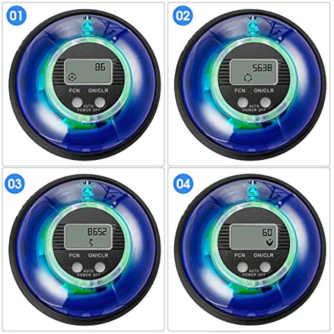 Gyro Ball Wrist Exerciser Gyroscope Ball Forearm Strengthener for Stronger Wrist Bones and Muscle