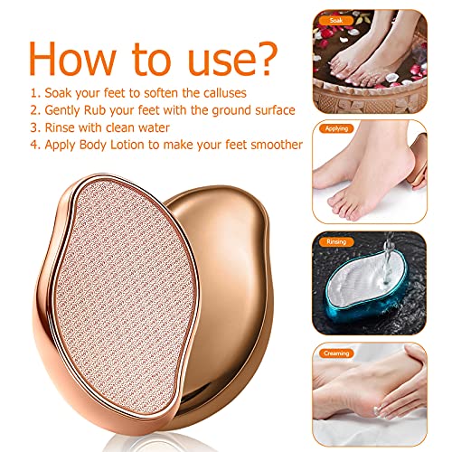 GUBOOM eeltverwijderaar, nanoglas, eeltvijl, voet, nat en droog eeltvijl, nano-glas, eelttrasp voor voetverzorging, eelt… - Image 7