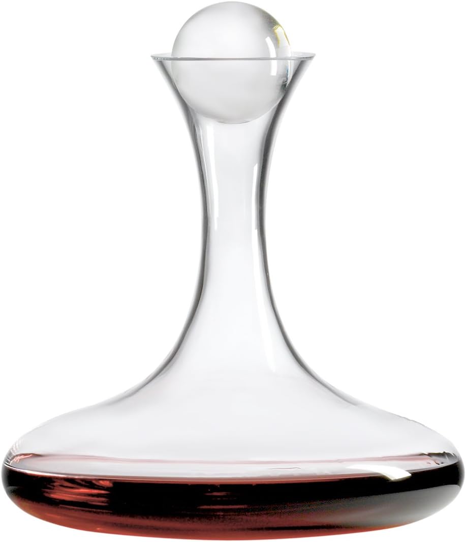 Barski European Handmade Cut Crystal Mouthwash Decanter