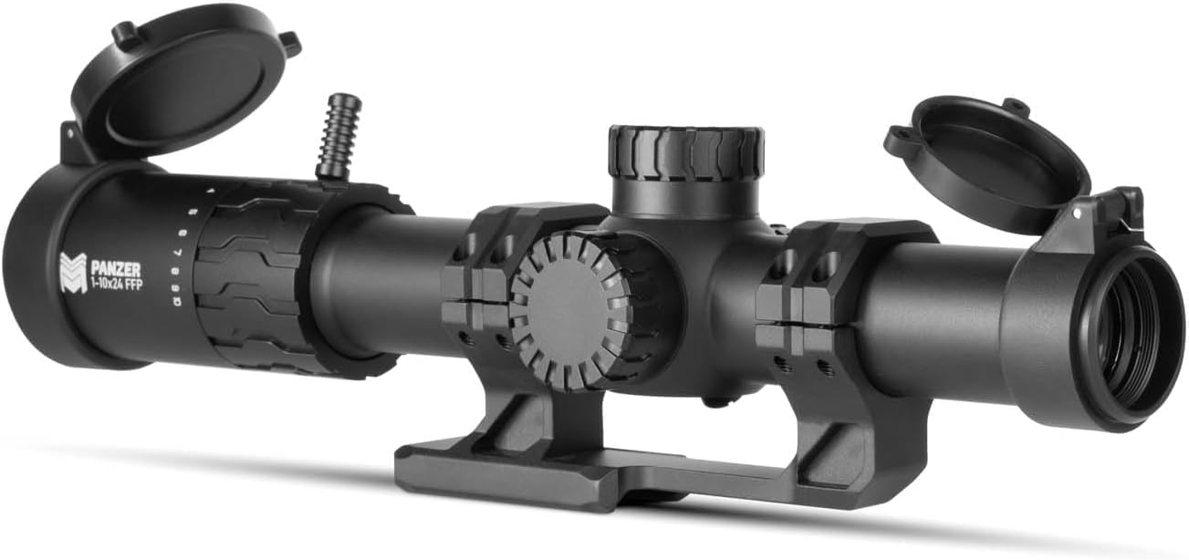 Panzer 1-10x24 First Focal Plane FFP LPVO Scope