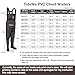 TIDEWE Bootfoot Chest Wader, 2-Ply Nylon/PVC Waterproof Fishing & Hunting Waders with Boot Hanger for Men and Women Brown Size 11