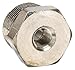 3/4" FNPT x 3/8" MNPT Chrome Plated Brass Hex Bushing
