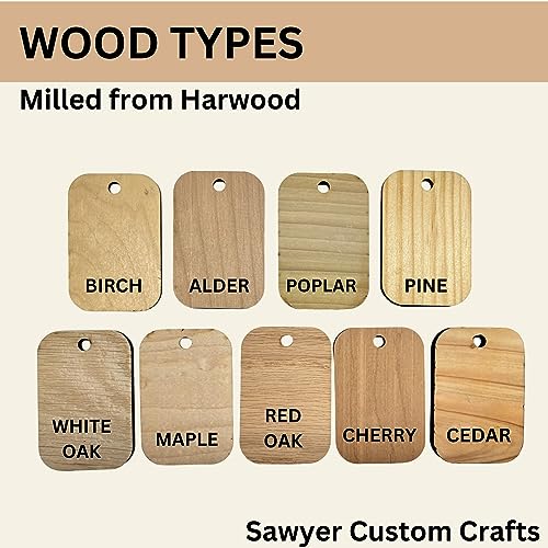 30 Stain Samples - Wood Stain Sample Variety Pack - Wood Stain Color Samples - Stain Sample pack for Contractors and interior designers