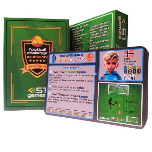 Juego De Fútbol Niños Cartas De Entrenamiento Para Mejorar Tu Técnica Diviértete Anotando Y Superando Tus Récords Regalo Ideal 7 8 9 10 11 1 Juego De Fútbol Niños Cartas De Entrenamiento Para Mejorar Tu Técnica Diviértete Anotando Y Superando Tus Récords Regalo Ideal 7 8 9 10 11 1
