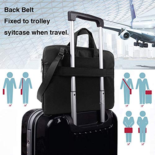 Coffee House Laptop Bag, Vintage Laptop Case Sleeve Women Men Messenger Shoulder Bag Briefcases 15.6 Inch4