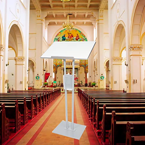 Atril de iglesia con púlpito de mesa y base estable para bodas 2