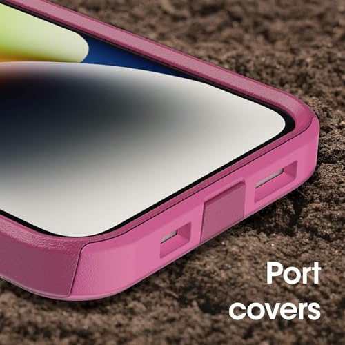 Coque iPhone 13 OtterBox Commuter contre les chutes couleur rose