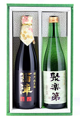 Amazon.co.jp: 佐々木酒造 セット ギフト箱付聚楽第 純米吟醸 720ml