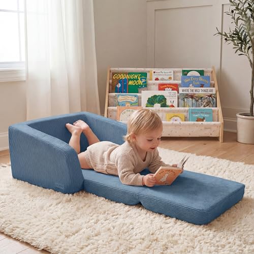 ZICOTO Sturdy Toddler Chair and Couch - The Perfect Kids Sofa for Girls and Boys - Ideal Fold Out Sofa Chairs to Give Your Kids a Safe and Fun Place to Sit