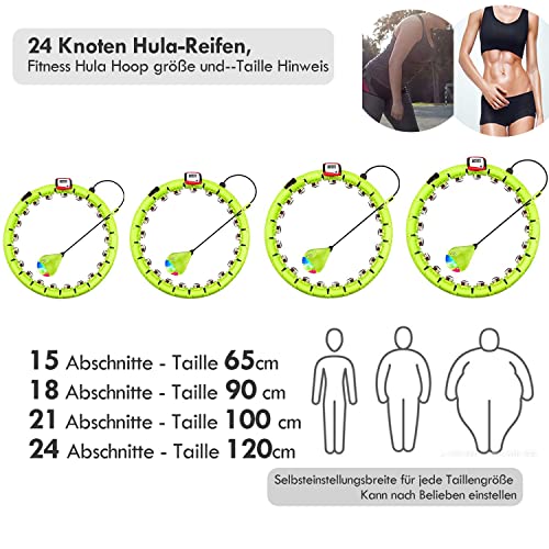 KUWAN Pneumatici intelligenti per fitness, hoola