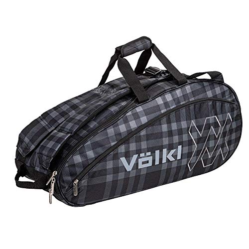 Volkl Team Combi Tennis Bag Black and Plaid ()